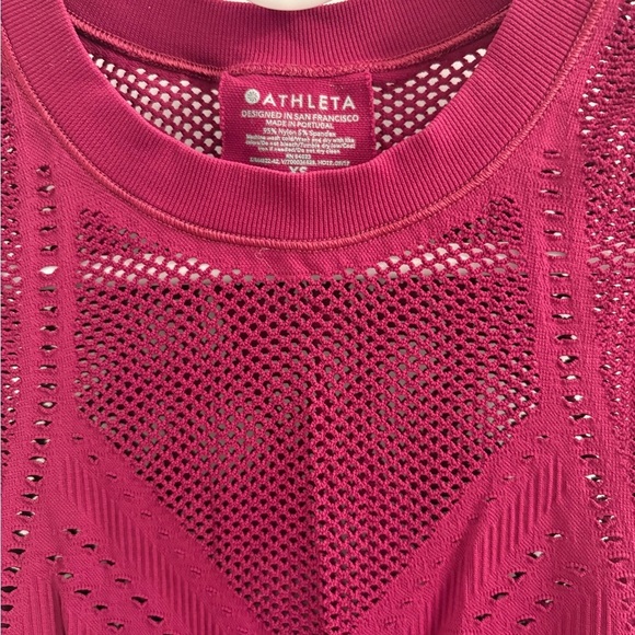 Athleta Oxygen Laser Cut Tank in Mulberry Size XS - Picture 8 of 15